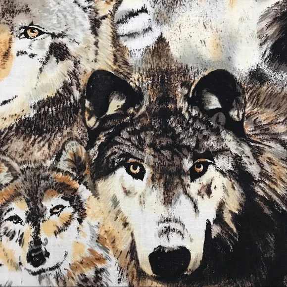 Joanie Batchelor Handmade Wolf Print Vest - Picture 5 of 10